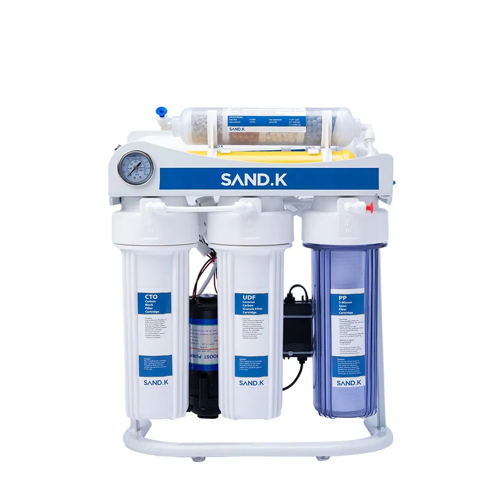 7 Stage 75-Gallon Pure Water RO System Machine Electric Water Purifier Dispenser for Household