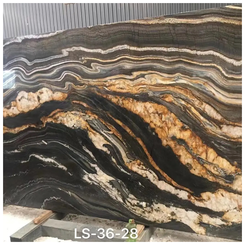 Brazilian Namco Black Quartzite Slabs