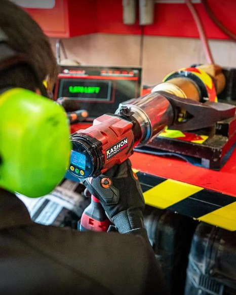 Ksbew-15 Cordless Truck Tire Repair 1500nm High Torque Power Wrench Multifunction Brushless Electric Torque Wrench Power Toolbox