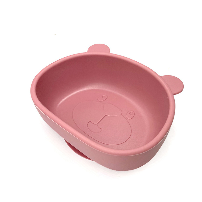 Kids Silicon Feeding Set Minimalist 100% Food-Grade Silicone Plates for Toddlers with Suction Cup