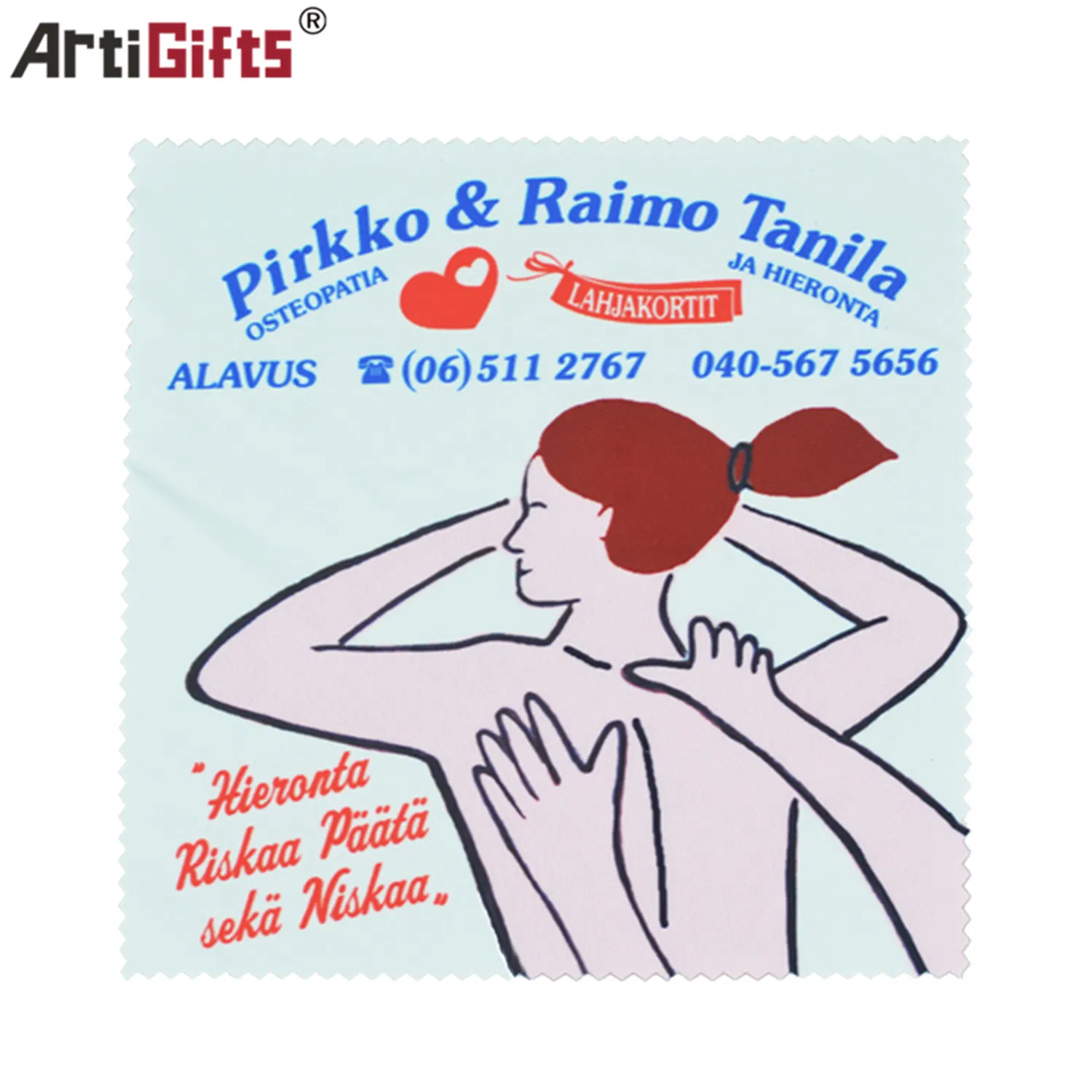 Hot Selling Landscape Microfiber Glasses Wipes Cleaning Cloth