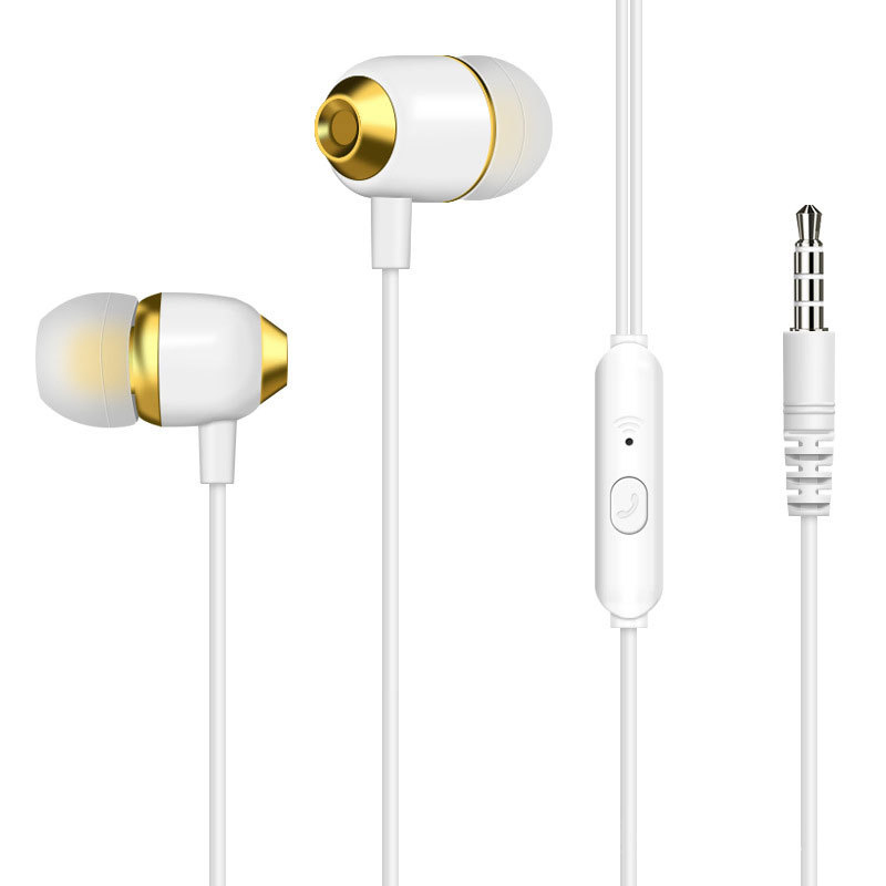 Sleeping Earphones 3.5mm High Bass in Ear Wired Earphone Headphones Earbuds with Mic Re03