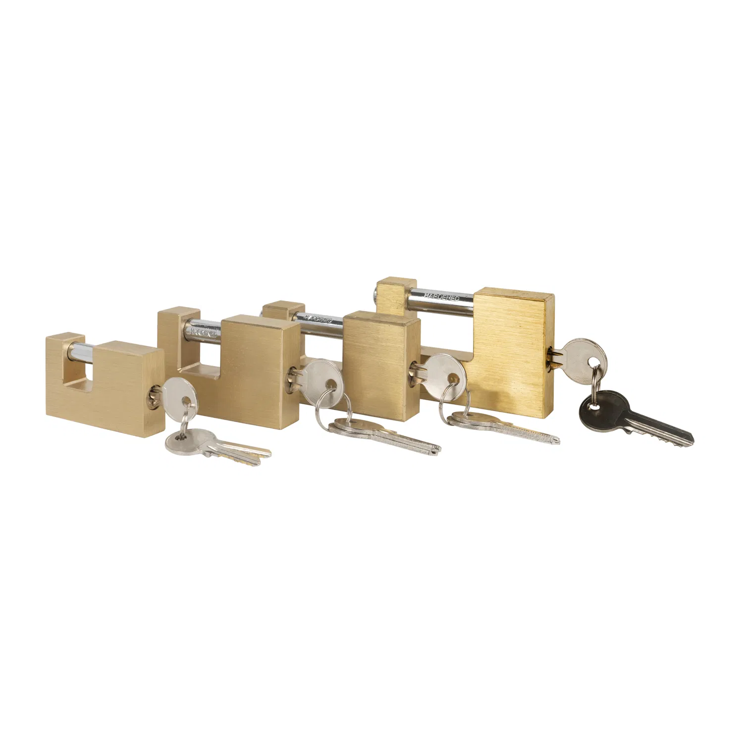 Robust Key Unlock Padlock for Secure Storage with Two Keys