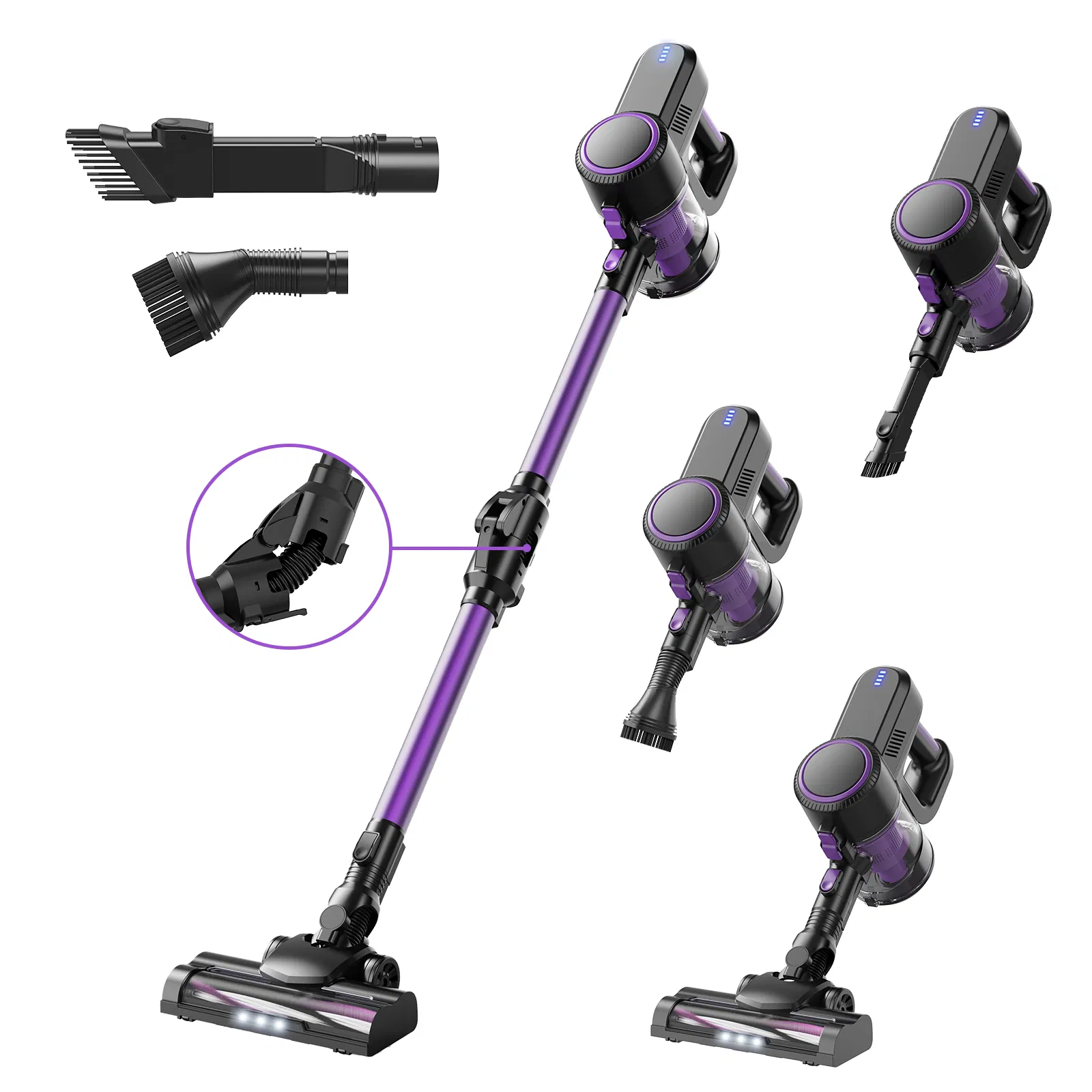 Carpet Cleaning Machine Household Vacuum Cleaner Handheld Dry Car Cordless Vacuum Cleaner with Dust Collector