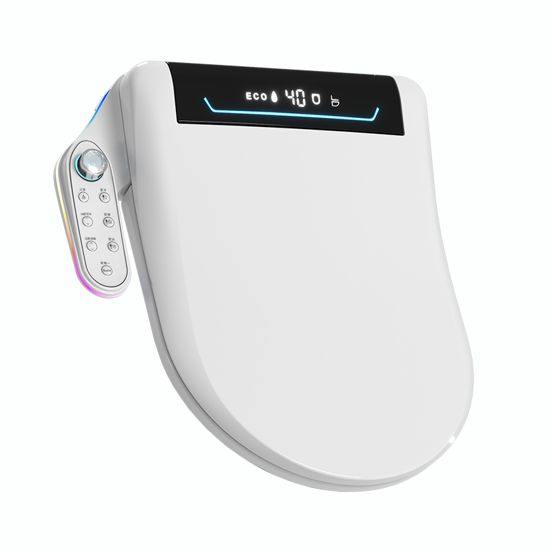 2025 New Design Electronic Heated Automatic Intelligent Smart U V Shape Bidet Toilet Seat with Automatic Cover Opening Function