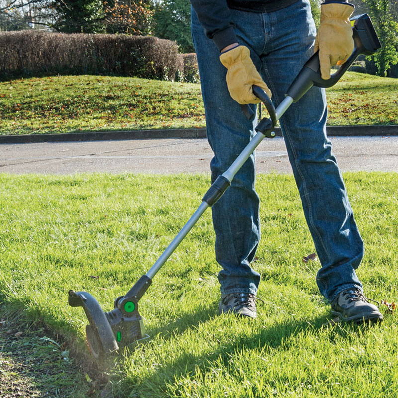 Electric Brush Cutter Lightweight Garden Tools 18V Battery Cordless Grass Trimmer