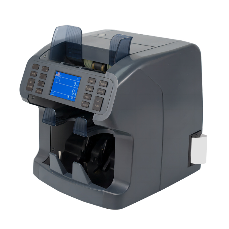 BS-8900-4 Elegant Black Banknote Counting and Detecting Machine CAD Currency Sorter Counter Banknote Counter