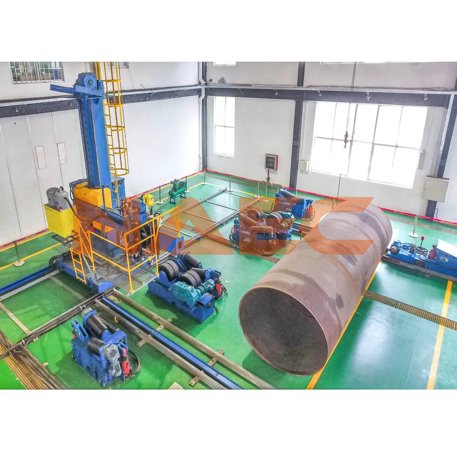 High Efficient Solution for Pressure Vessel Pipeline Fitting-up and Welding