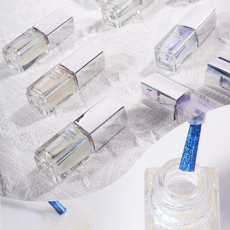 Clear Mirror Effecting Liquid Acrylic Nail DIP Dipping Kilogram System Color Glitter Powder