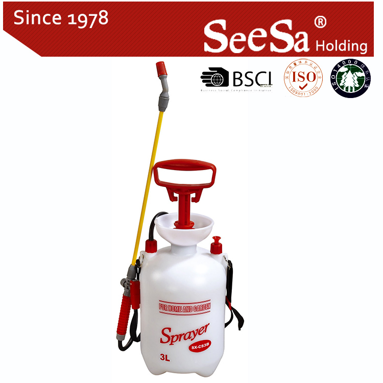 3L Garden Power Tool Plastic Backpack/Knapsack Hand Pressure Power Sprayer (SX-CS3B)