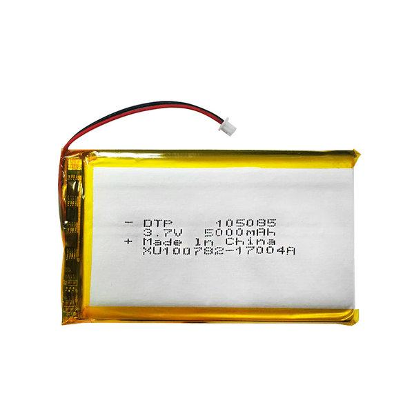 Powerful 3.7V 105085 Tablet PC Battery Custom 5000mAh Li-ion Polymer Battery