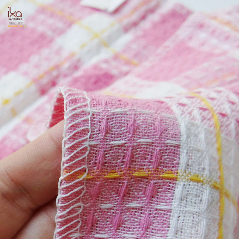 Cleaning Product Character Textile Waffle Customized Woven Gift Wholesale Set Cloth White Kitchen Cotton Dish Towel