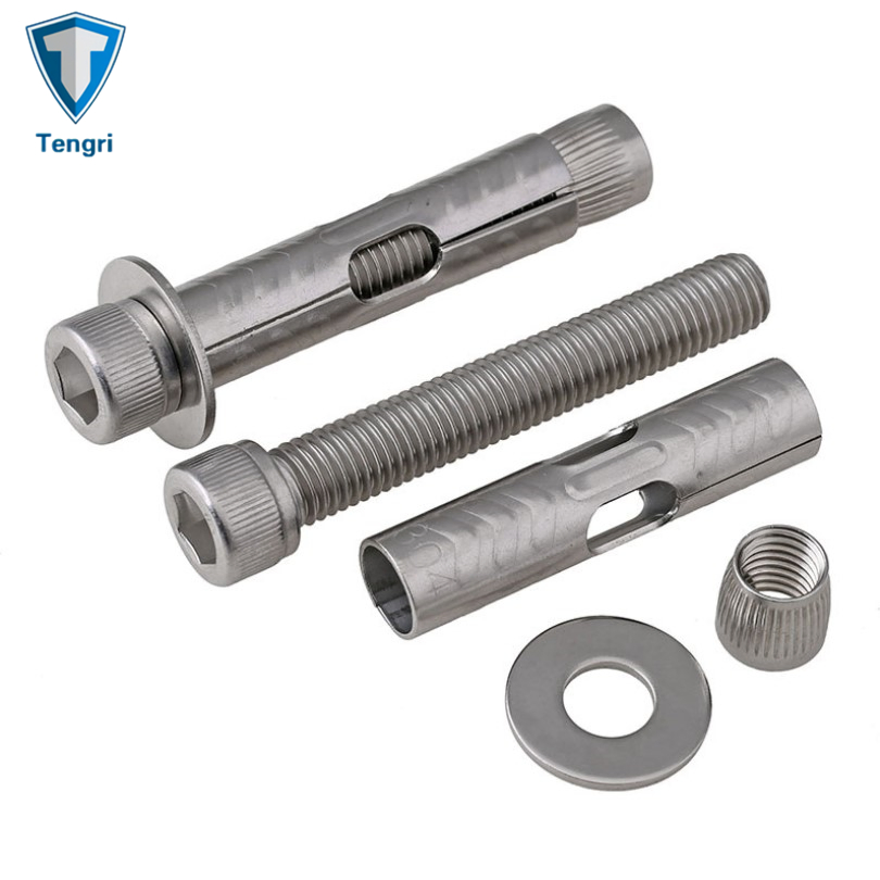 Анкерный болт с круглой головкой из нержавеющей стали