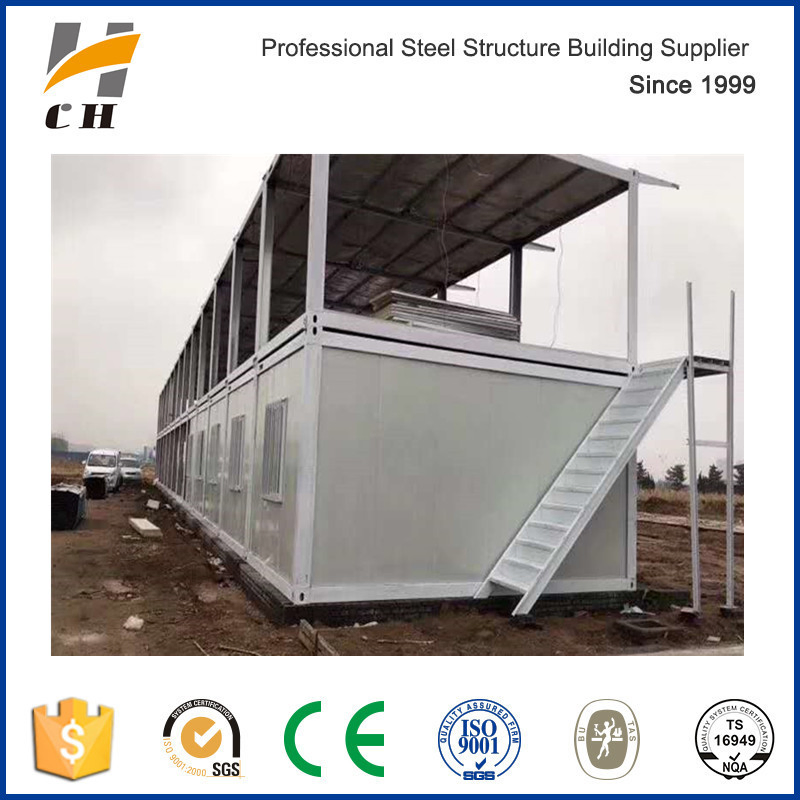 Facotyre Price Cheaper Prefab/Prefabricated 2 Storey Labor Camp Container Office House