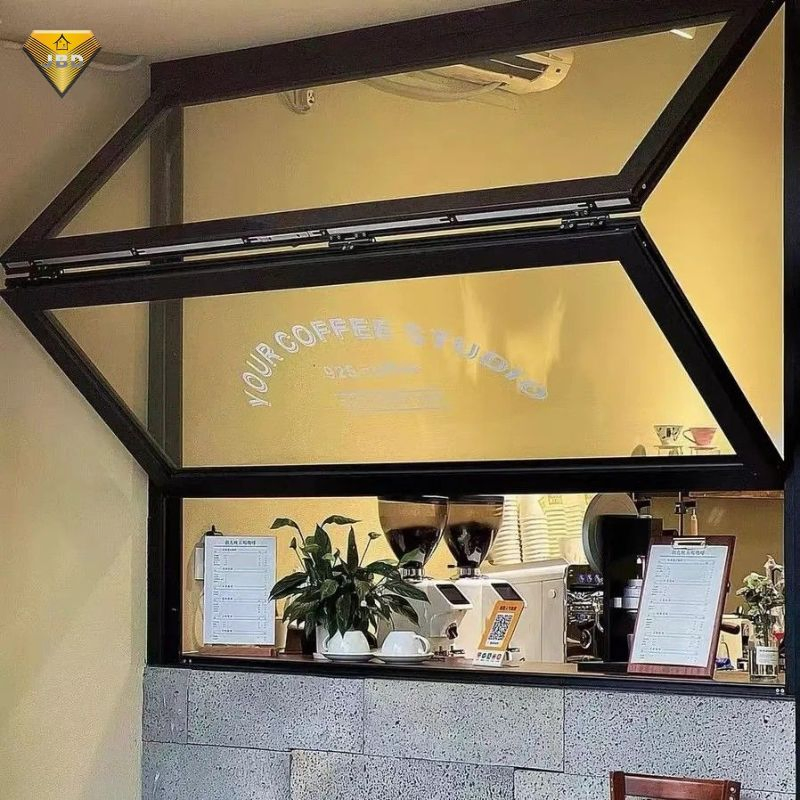 Stylish Insulated Glass Bi-Folding Windows for Soundproofing Solutions