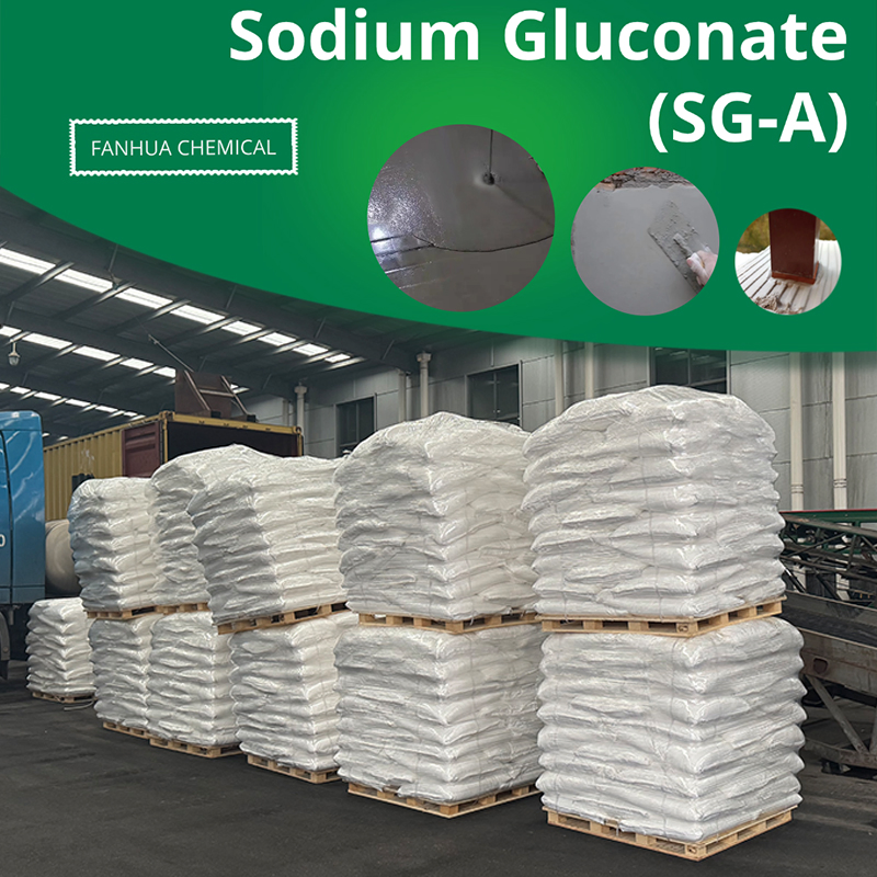 Slump-Retaining Sodium Gluconate for Concrete Additives