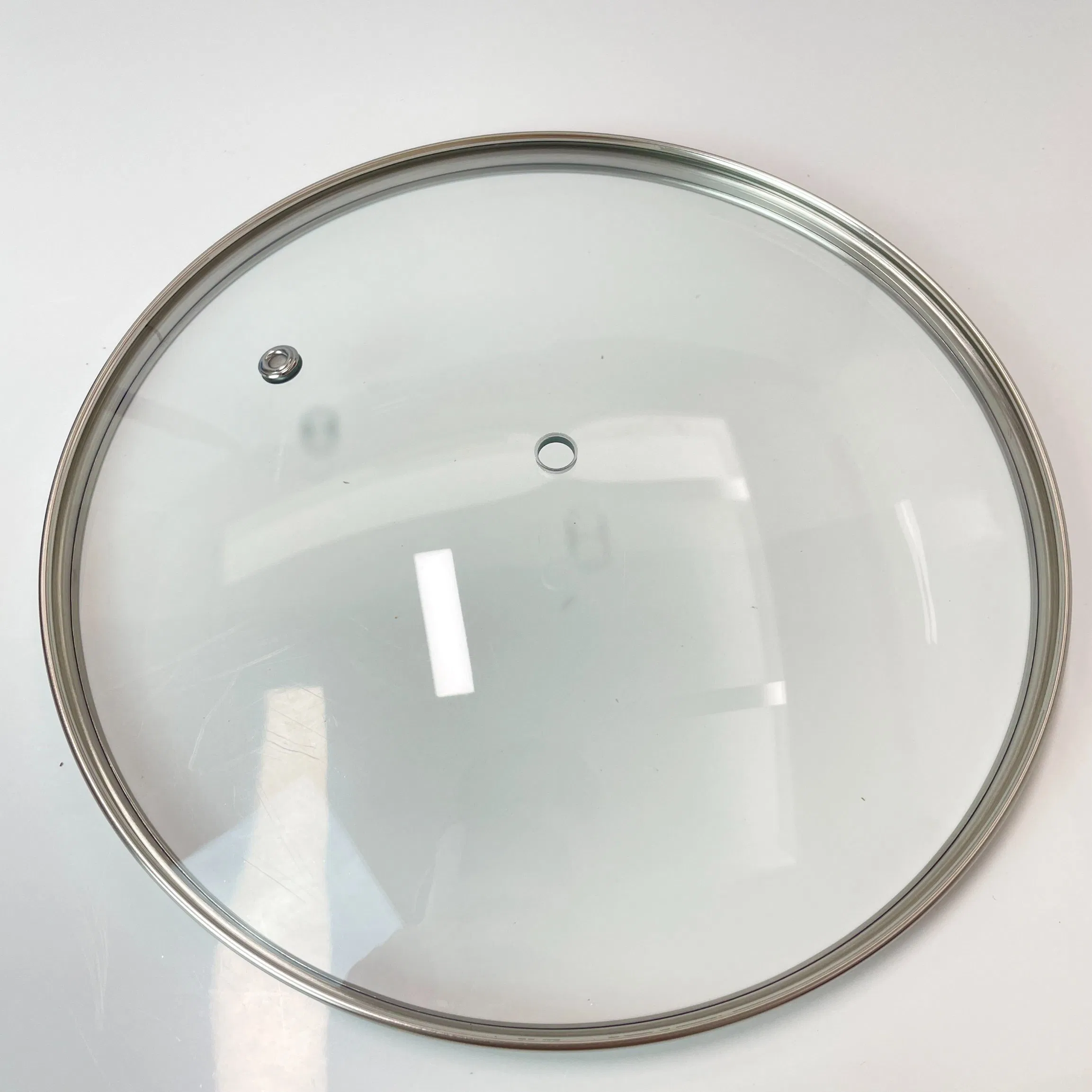 Круглая стеклянная крышка для кастрюль