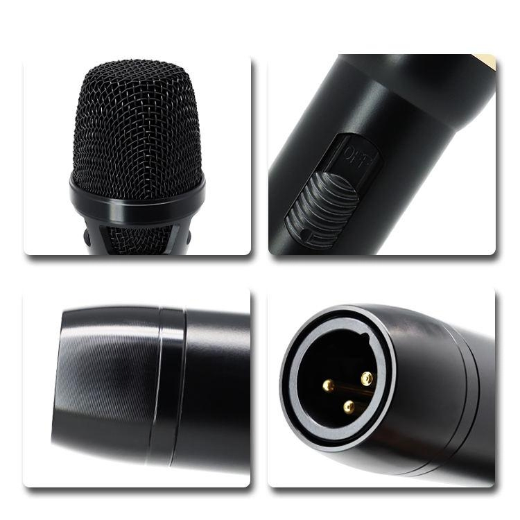 Professional Stage Performance Handheld Wired Mic Karaoke Family KTV Microphone