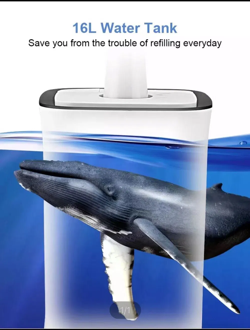 1.2L /H Intelligent Commercial Hotel Office Home Humidifier Ultrasonic Sterilizer Air Diffuser