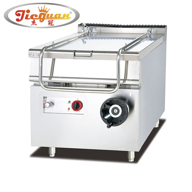 Eh-880 Easy to Fill and Wash with The Water Tap on Top.Stainless Steel Body.Capacity:80ltemperature Controller From 50-300 Degree Electric Tilting Braising Pan