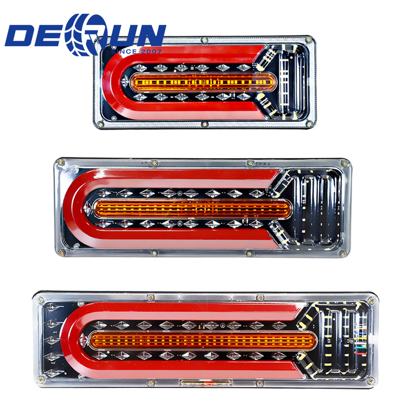 Derun Wholesale High-Strength 24V Semi-Trailer LED Rear Tail Light