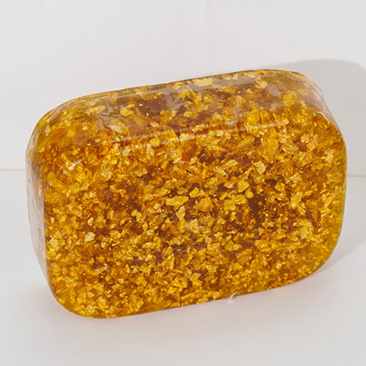 OEM ODM Natural Plant Oil Moisturizing and Whitening Handmade 24K Gold Organic Soap