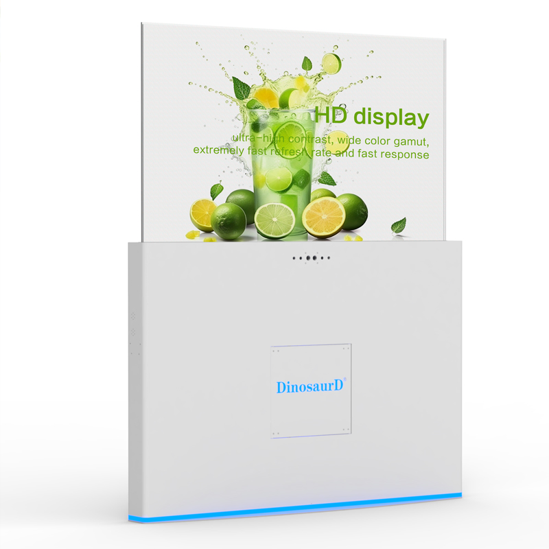 Прозрачный OLED дисплей с сенсорным экраном для ритейла