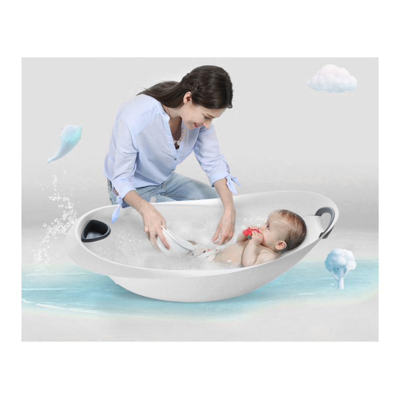 Wholesale Egg Shape Plastic Newborn Baby Bathtub