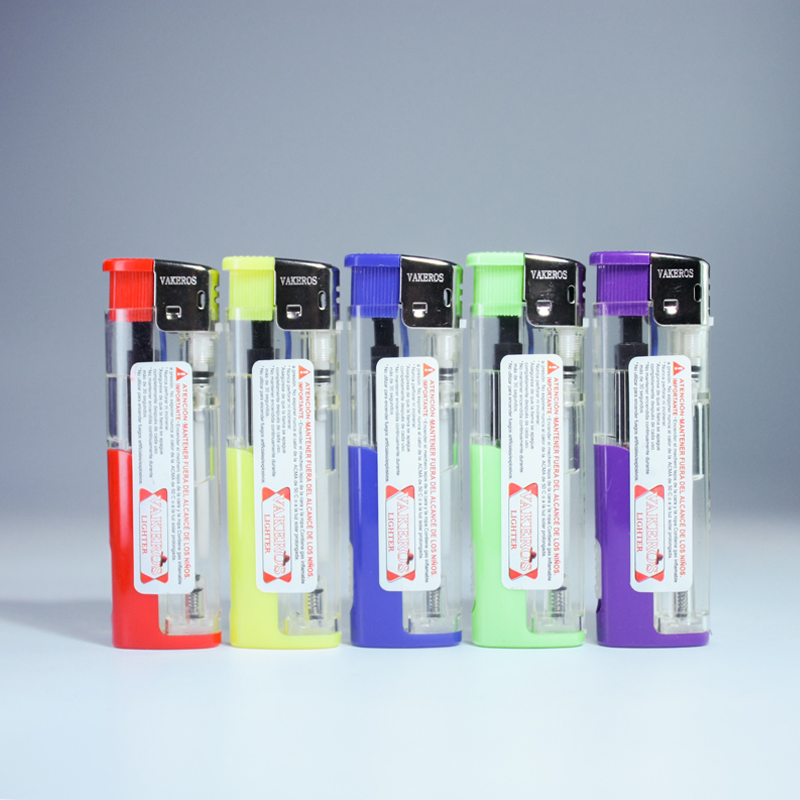 Wholesale LED Flash Light Gas Plastic Electric Factory Outlet Pocket Encendedor Lighter for Outdoor and Promotion Gift Use