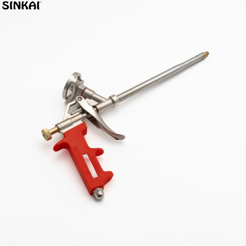 Air Operated Zinc Alloy Styrene Styrofoam Sealant Caulking Gun Paint Spray Gun Polyurethane Foam Caulk Gun