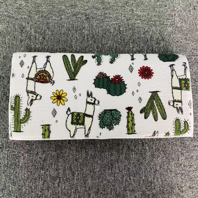 Microfiber Mat Rectangular Placemat Non Slip Mat Dish Drying Baking for Baby Eating Dinner Dish Mat