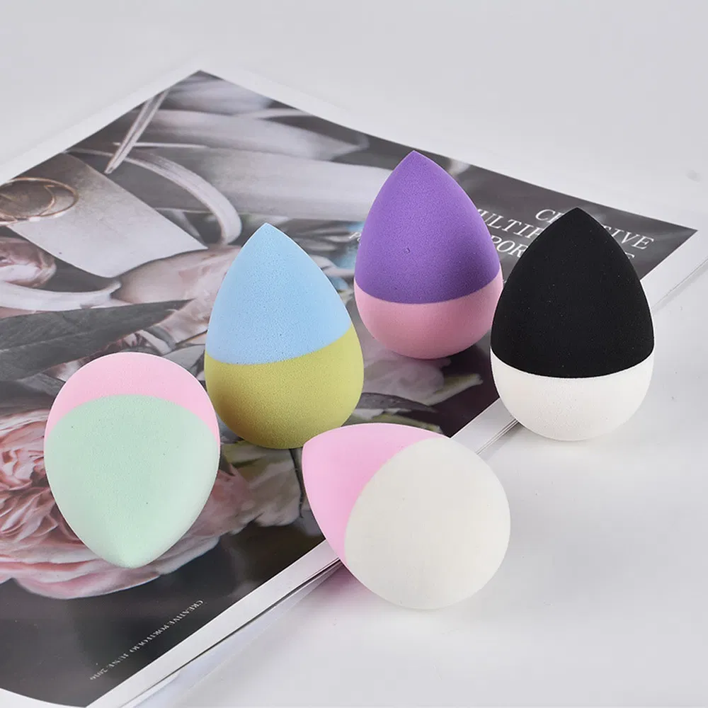 Skin Care Facial Cosmetic Soft Maquillage Puff Wholesale Egg Waterdrop Makeup Blender Magic Sponge
