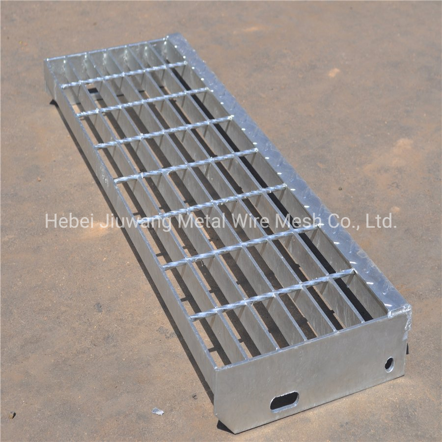 T2 High Side Plate Welded Steel Stair Treads