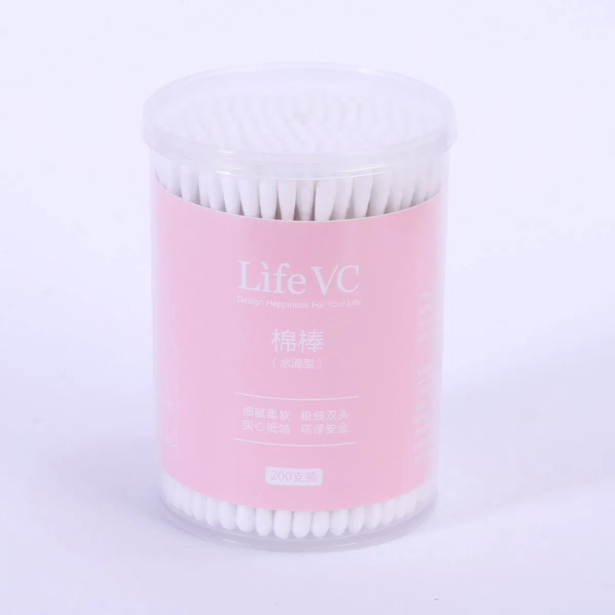 Disposable Cotton Swabs Paper Sticks Super-Thin Cotton Swab for Eyelash Cleaning