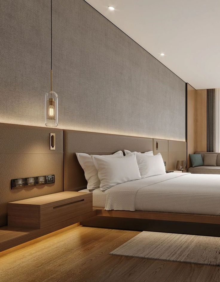 Мебель для спальни шпон дуба светлая для отелей квартир