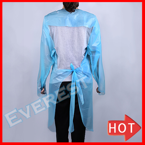 Disposable HDPE/PE/CPE Aprons for Food Processing