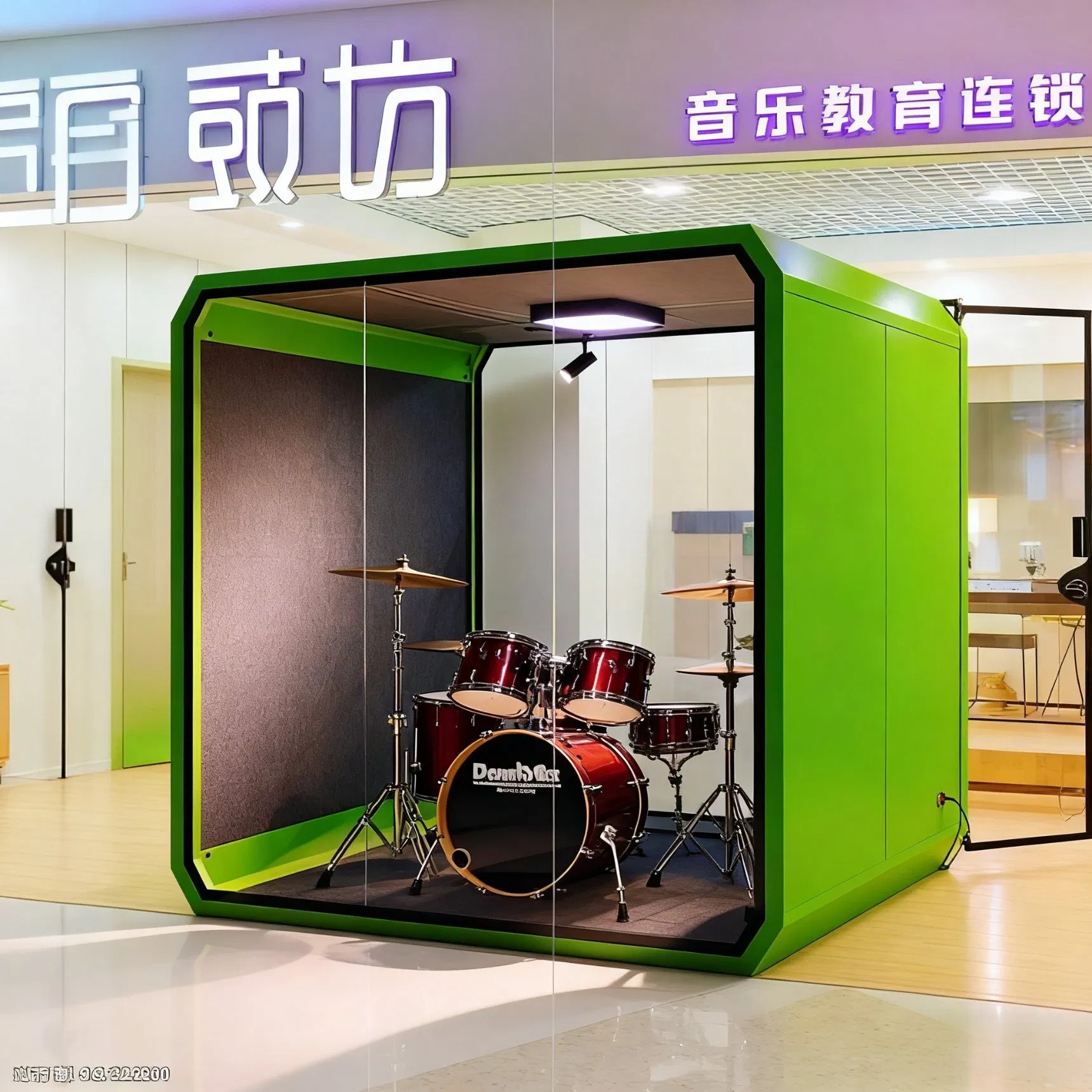 Mingle Furniture Privacy Soundproof Telephone Booth Professional Manufacturer Soundproof Pod