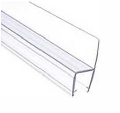 Curved Bath Shower Screen Plastic Seal for 6-12mm Glass Door Enclosure