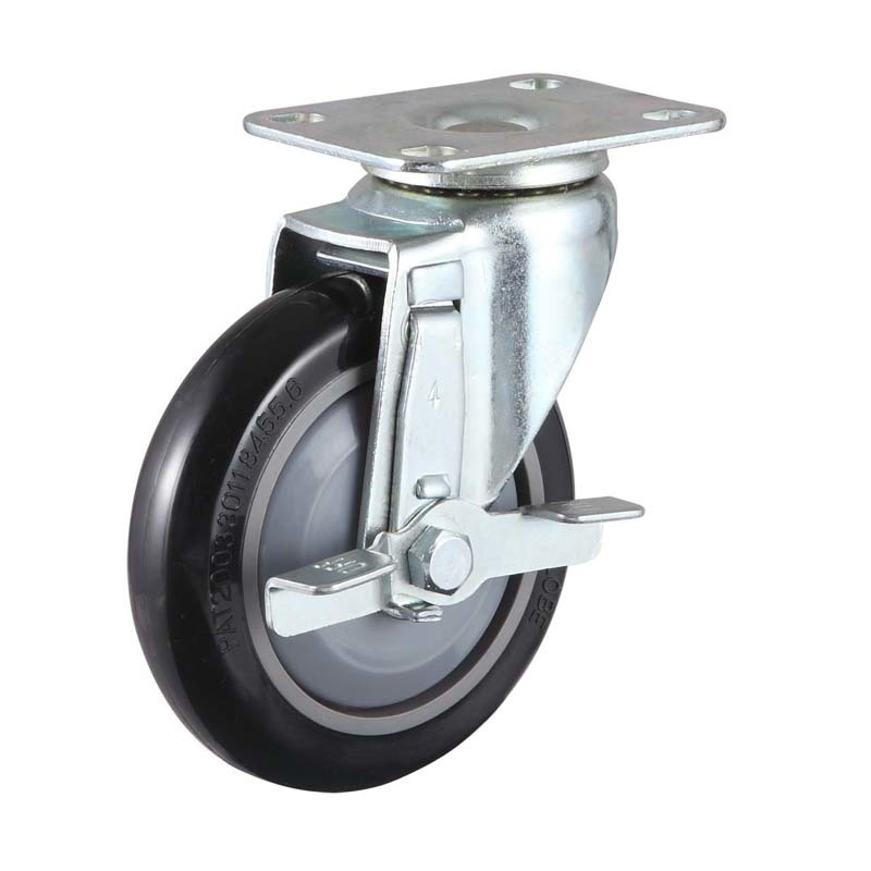 Coffee Table Wheel Casters Heavy Rotating Wheels Castors 3" 4" 5" Black