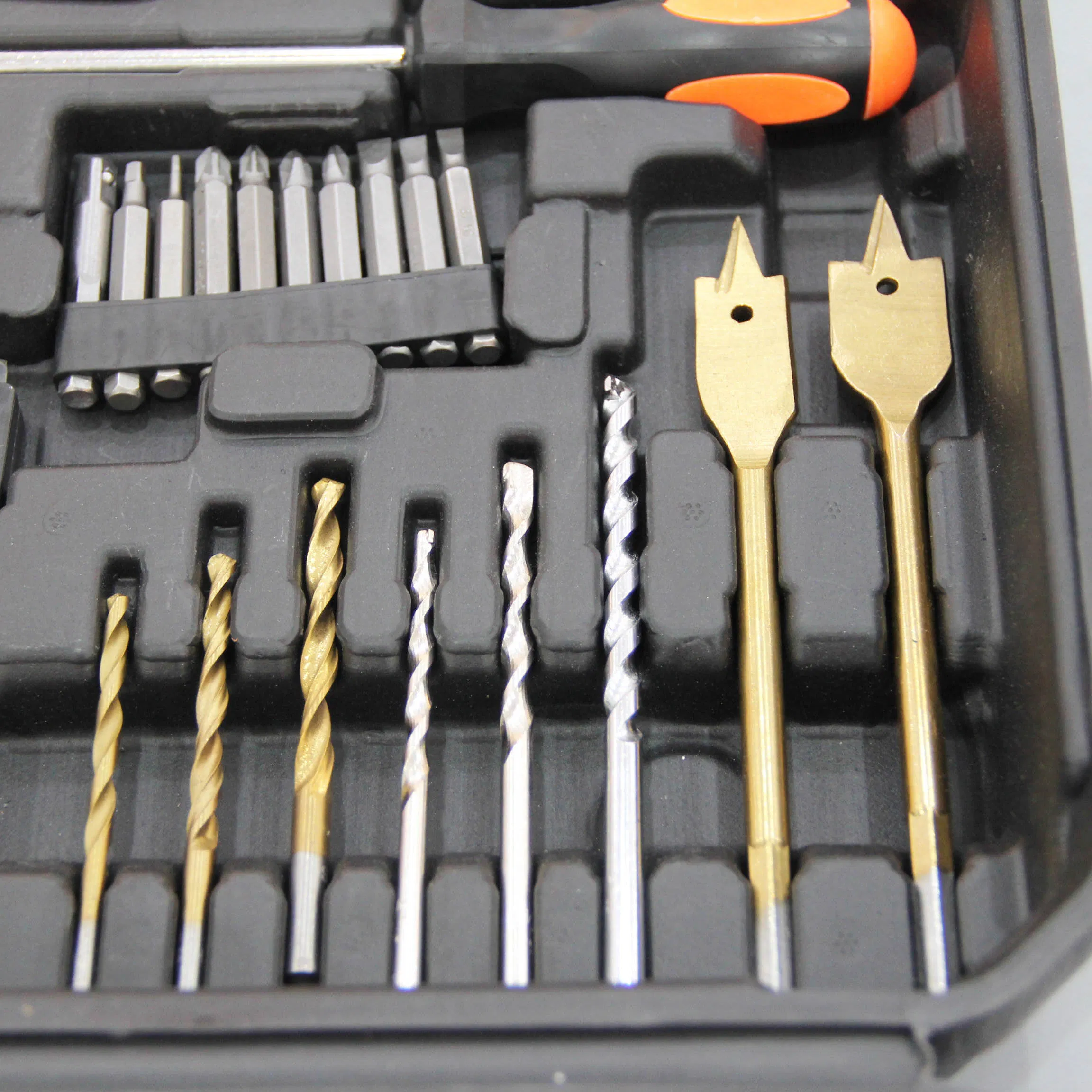 Behappy High Quality 108 PCS Household Electric Hand Tools Set