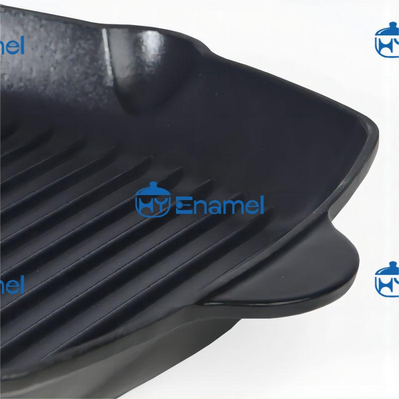 Pre-Sasoned Square Cast Iron Grill Pan