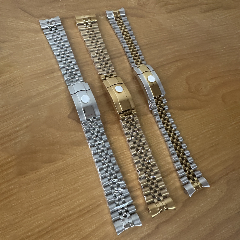 Factory Wholesale Men's Mechanical Watch Parts Sapphire Crystal Watch with Analog Display Watch Parts Stainless Steel Band