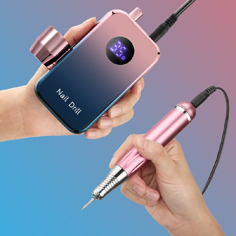 Duofu Professional Battery-Operated Nail Polishing Machine for Salon Quality