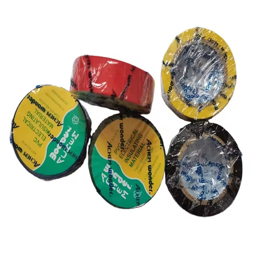 VDE Apprpved High Temperature Resistance 105 Degree Automotive PVC Tape