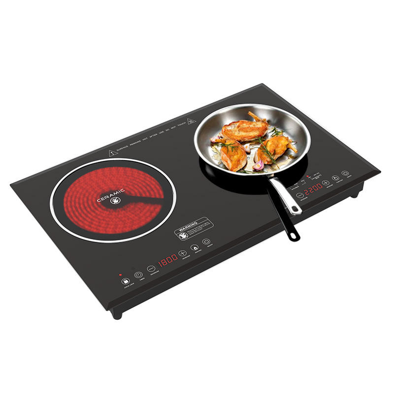 Customized 3100W Induction Plate Cooktop 2 Electric Hob Double Induction Cooker