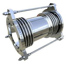 Universal Flanged Metal Bellows Expansion Joint with Tie Rods