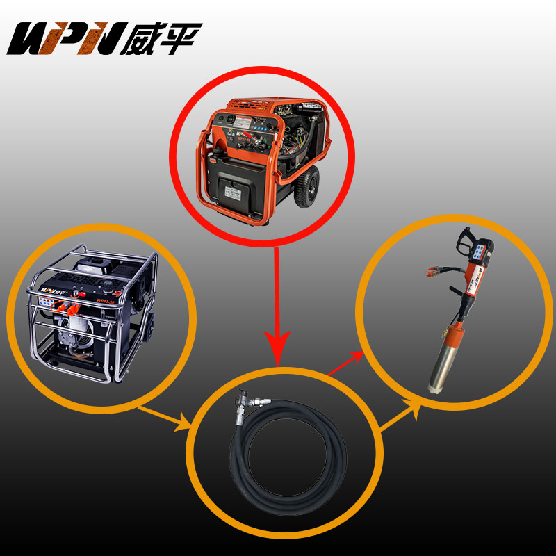 Hydraulic Hand Held Diamond Concrete Core Drill Bits Drilling Machines for Sale