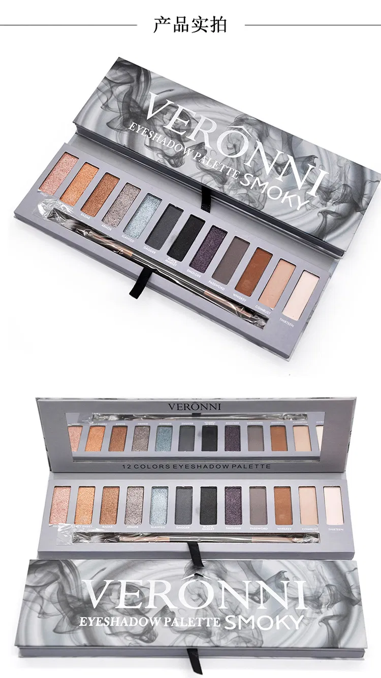 Wnm 215 Hot Sale 12 Color Smoky Eyeshadow Palette