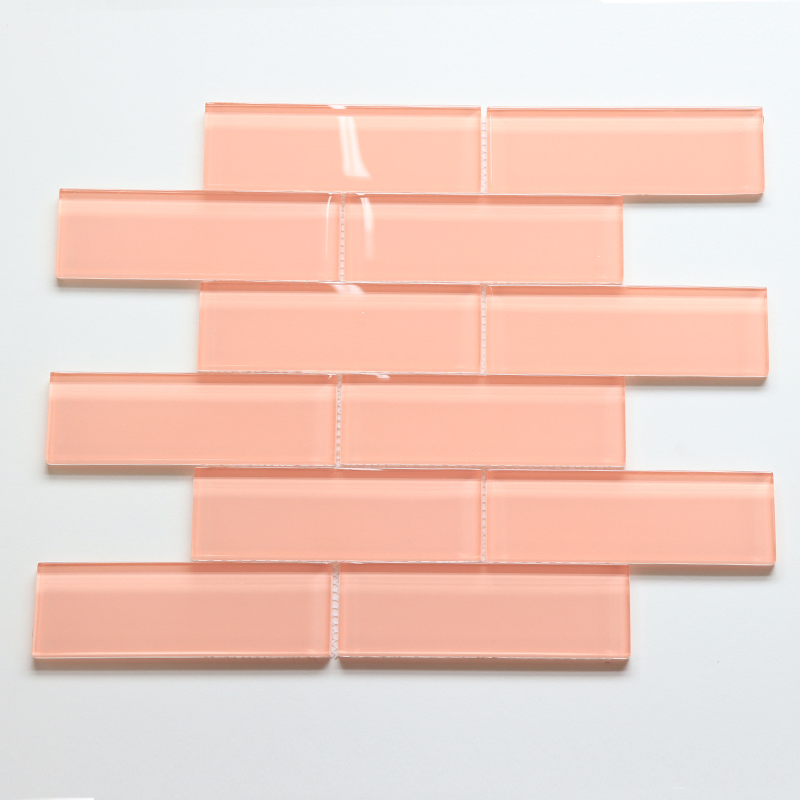 Стеклянная мозаика для кухни 48x148 мм