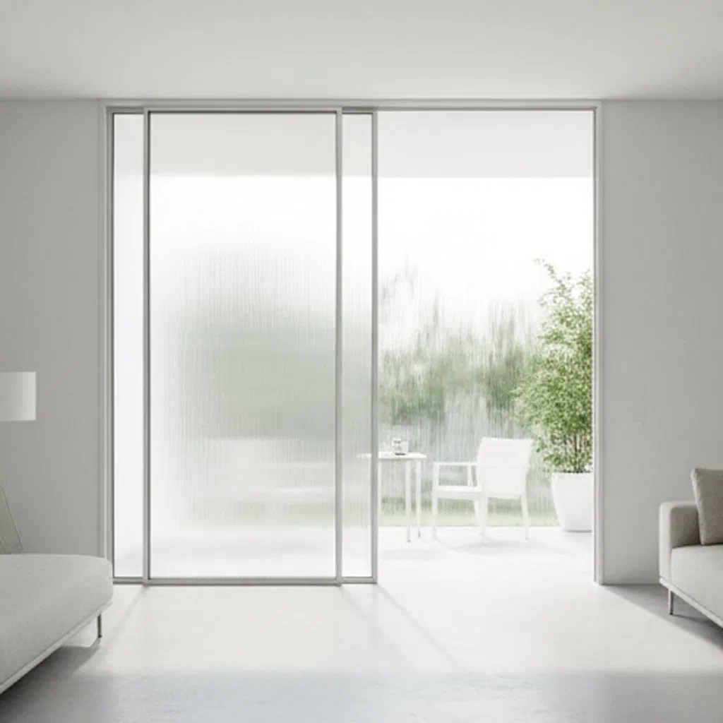 Wear-Resistant Easy to Clean Furniture Glass Customized Bathroom Glass
